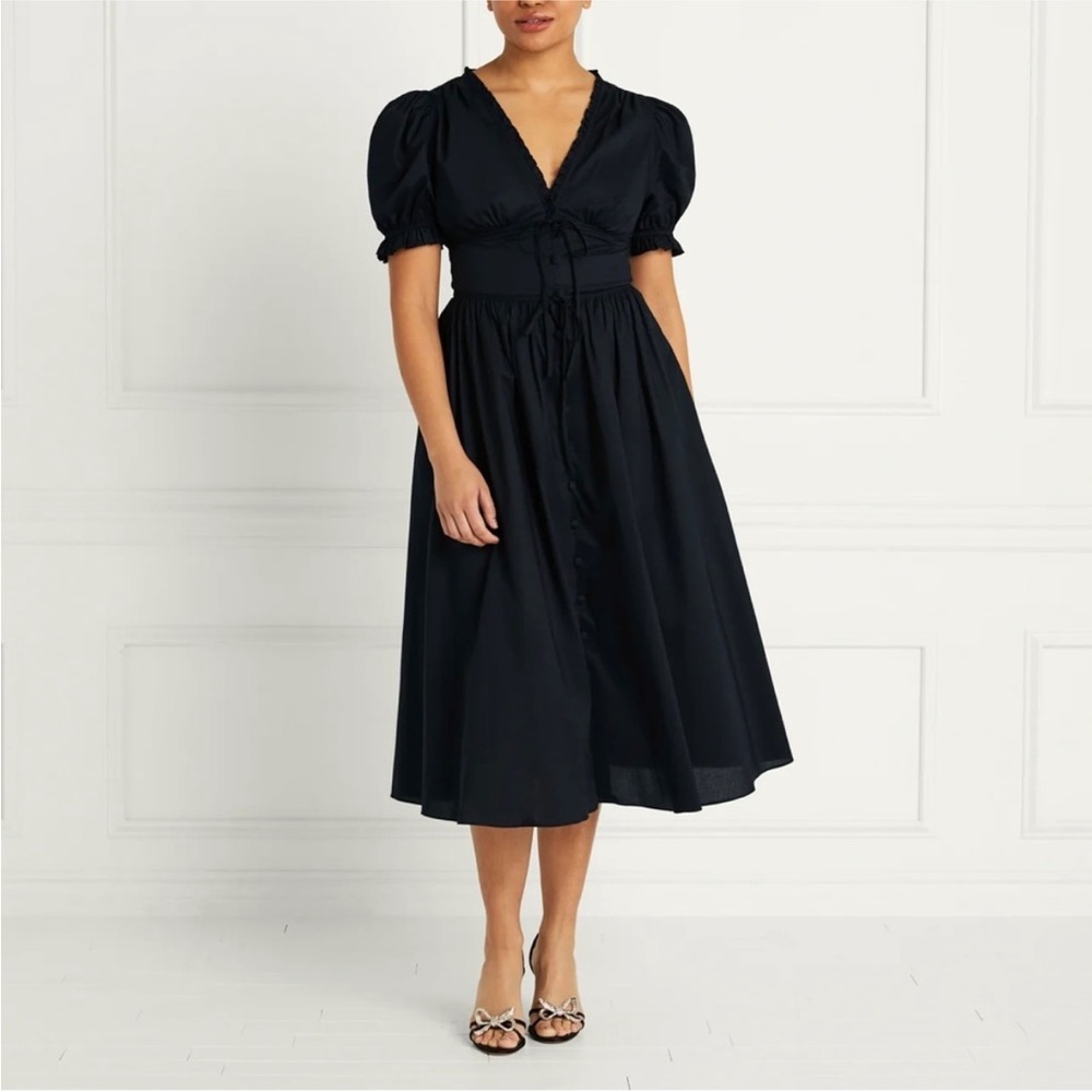 Hill House the Sabrina dress in black